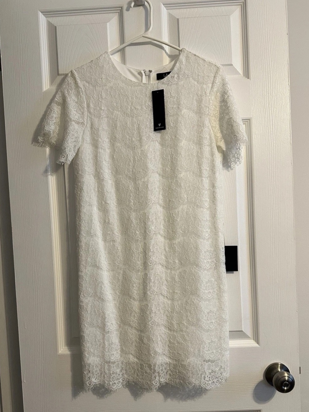 Women’s Lulus White Lace Dress - Size XS - NWT